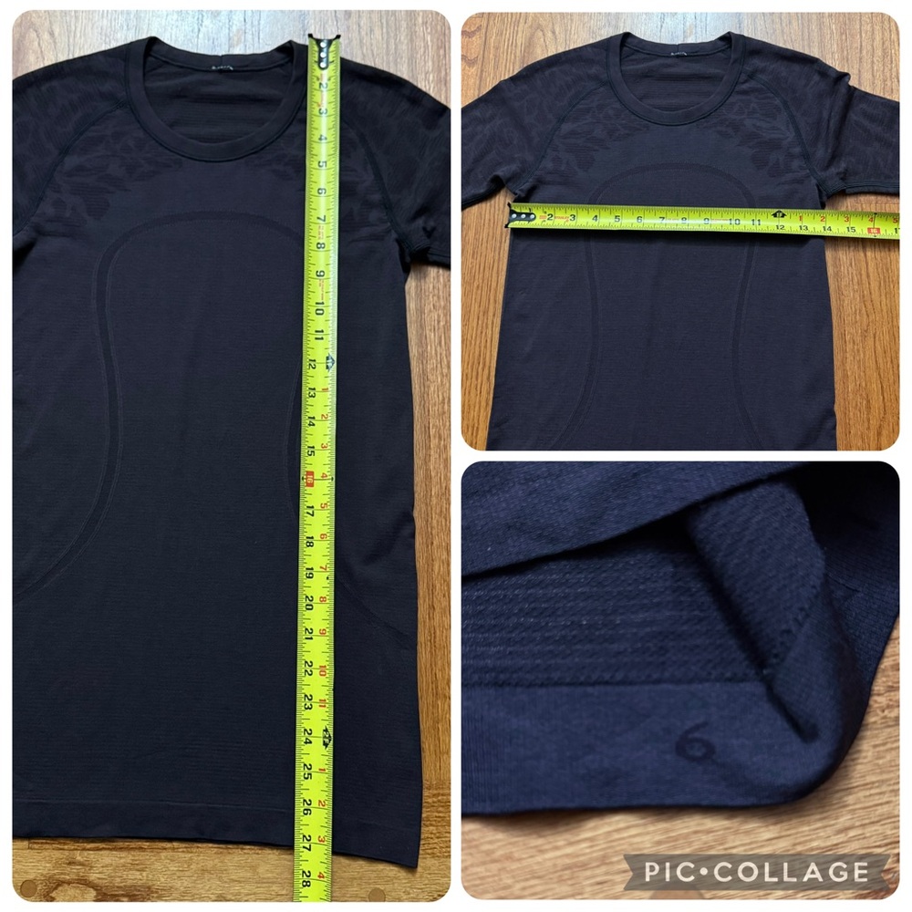 Lululemon Swiftly Tech Long Sleeve Crew in Black Cherry size 6 - Picture 14 of 14